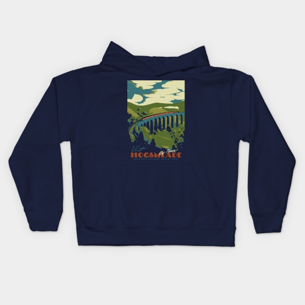 Visit Hogsmead Kids Hoodie by mathiole